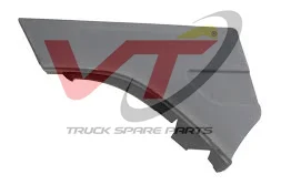 PLATED FRONT FENDER TOP PLASTIC LEFT